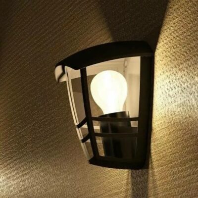 Applique murale EKOLED Noire E27 