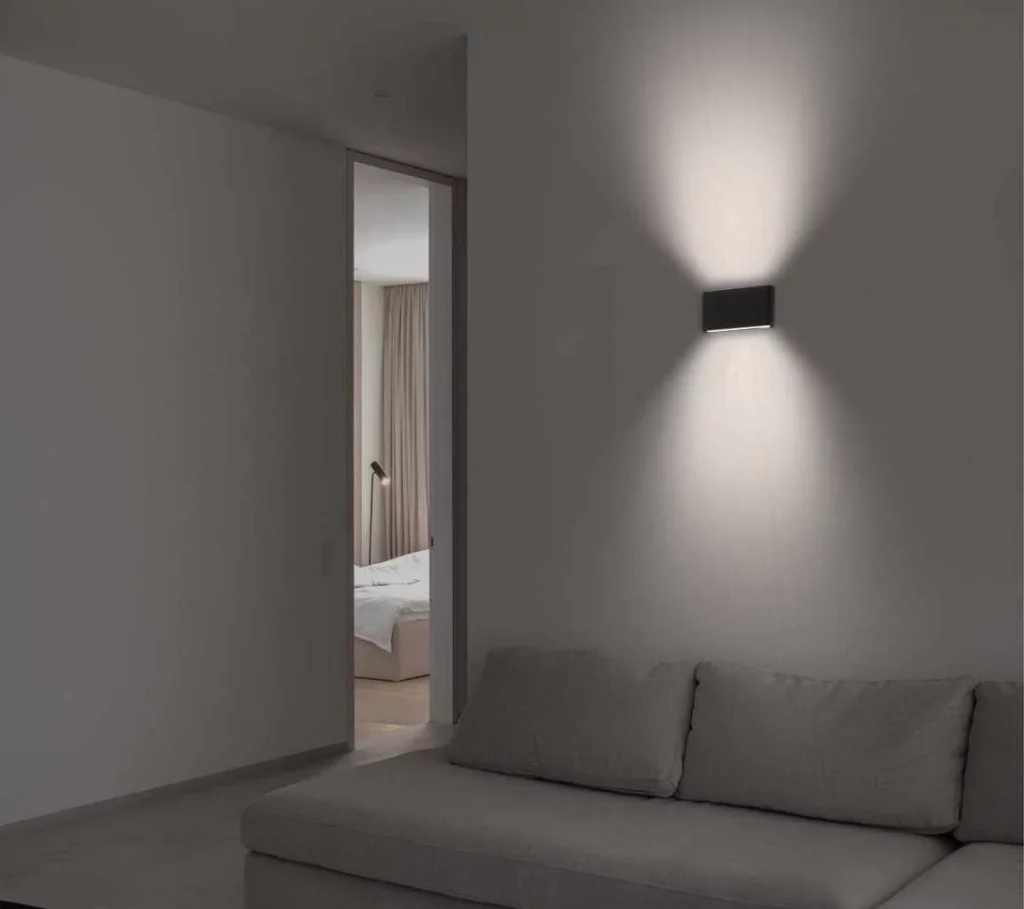 Applique 3000K sandy black body 1758530 LUMIN 