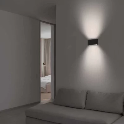 Applique 3000K sandy black body 1758530 LUMIN 