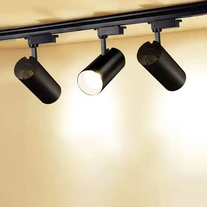 Projecteur sur Rail EKOLED 35W 4000K Noir 