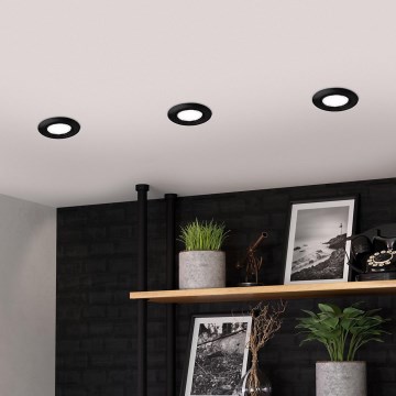 SPOT LIGHT ROND EKOLED SAND NOIR